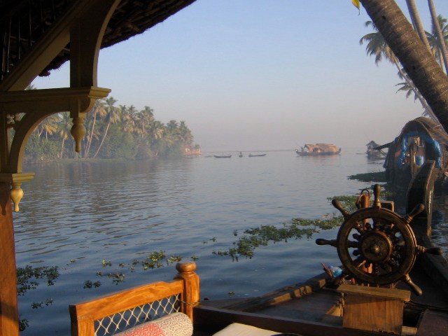 Backwaters du Kerala en Inde