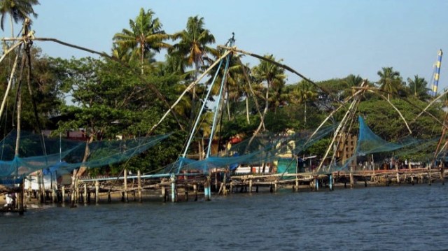 Kochi et les filets chinois Kochi et les filets chinois