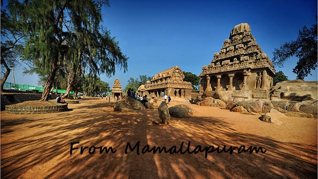 Fin du voyage en Inde : Mamallapuram 