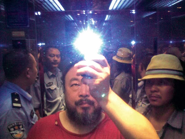 Ai Weiwei pour la liberté de la presse de Reporters sans Frontiéres