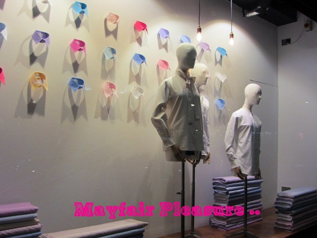 Les vitrines de Mayfair à Londres