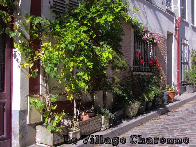 Le village de Charonne à Paris