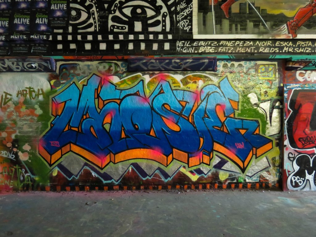 BANSKY TUNNEL LEAKE STREET